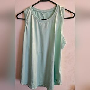 Women's Mint Green Sleeveless Top